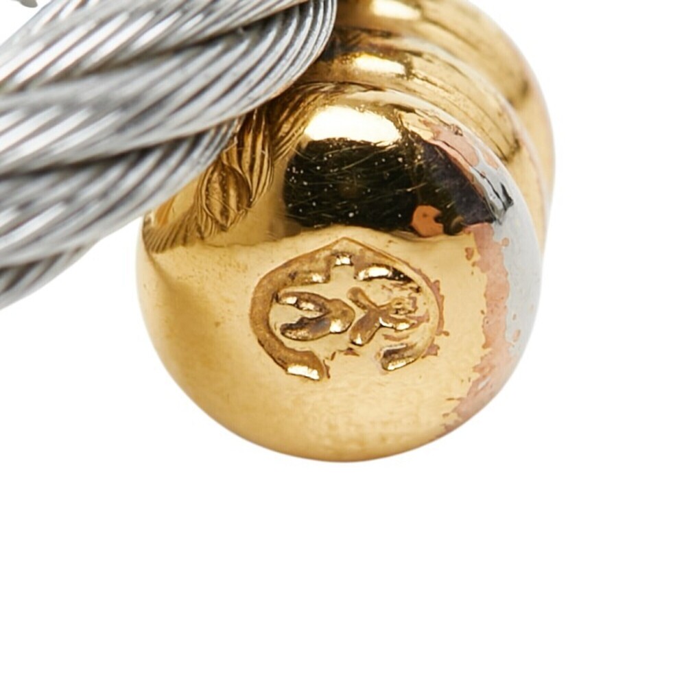 Philippe Charriol CHARRIOL Celtic Wire Ring, Silver, Gold, Stainless Steel Pl... - Picture 6 of 7